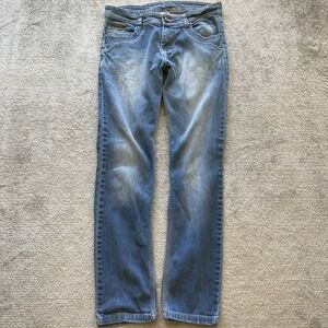 Jeans Junction‎ Vandiesel Story Mens 34x31 Blue Jeans Medium Wash